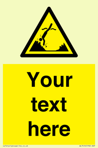 Custom Warning submerged objects